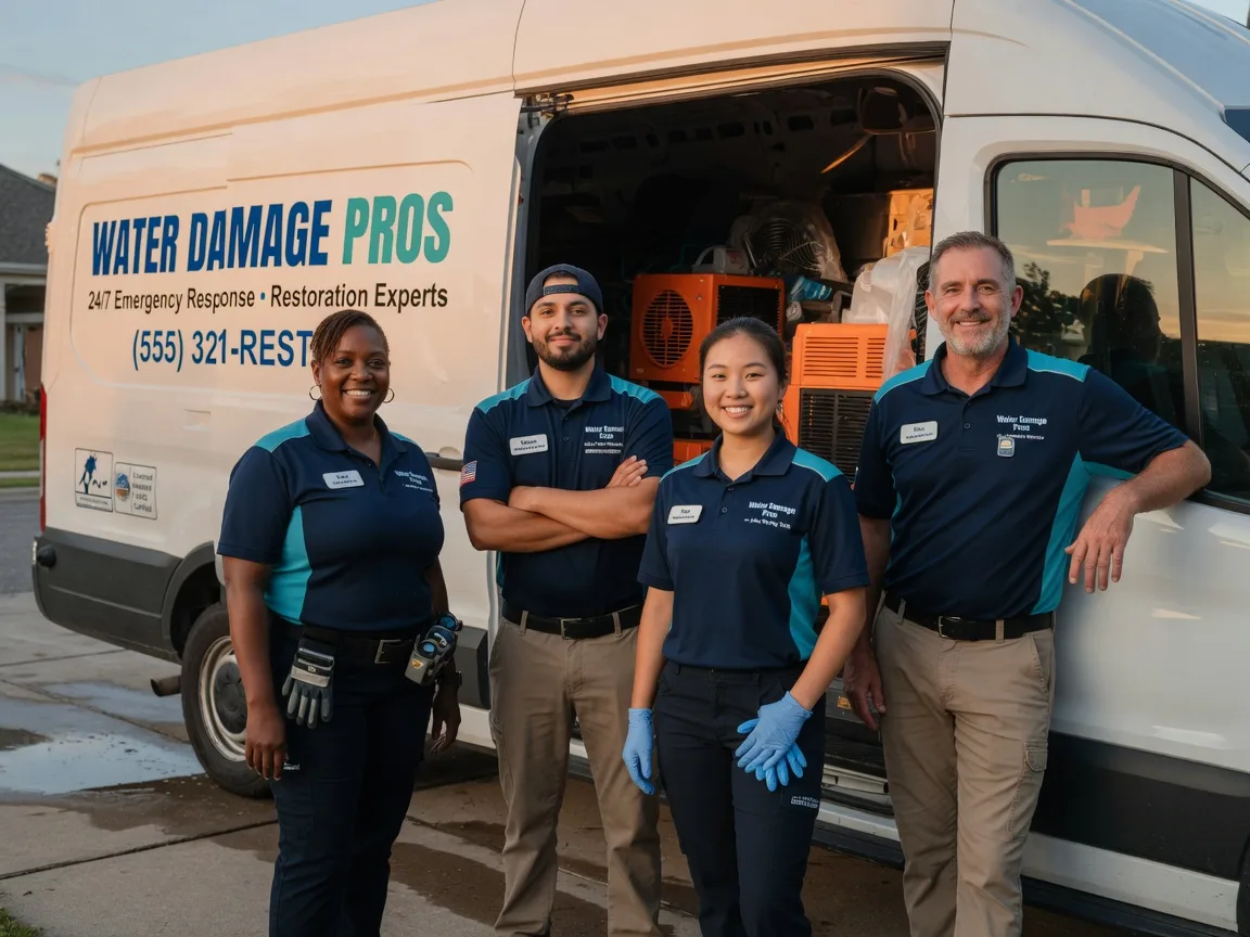 Water Damage Restoration company in Zahl, ND